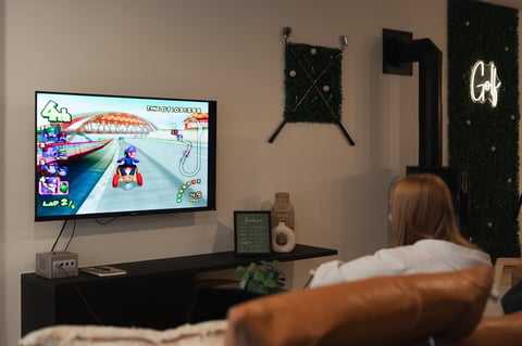 Course vidéo sur lit